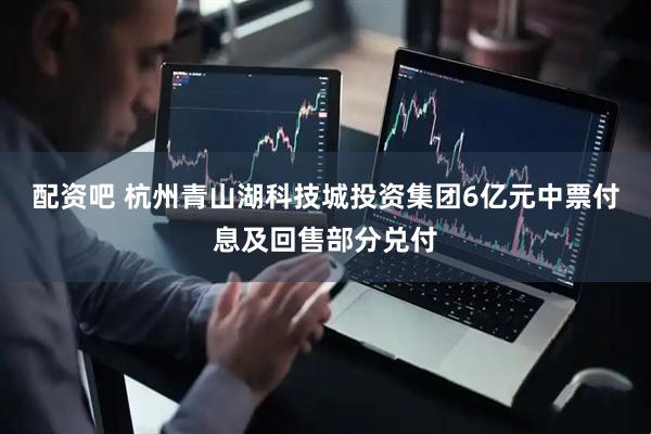 配资吧 杭州青山湖科技城投资集团6亿元中票付息及回售部分兑付