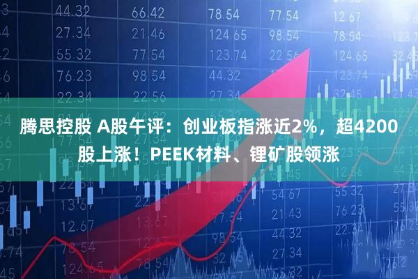 腾思控股 A股午评：创业板指涨近2%，超4200股上涨！PEEK材料、锂矿股领涨