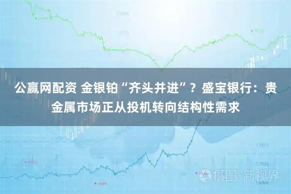公赢网配资 金银铂“齐头并进”？盛宝银行：贵金属市场正从投机转向结构性需求