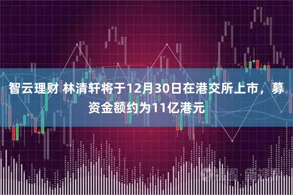 智云理财 林清轩将于12月30日在港交所上市，募资金额约为11亿港元